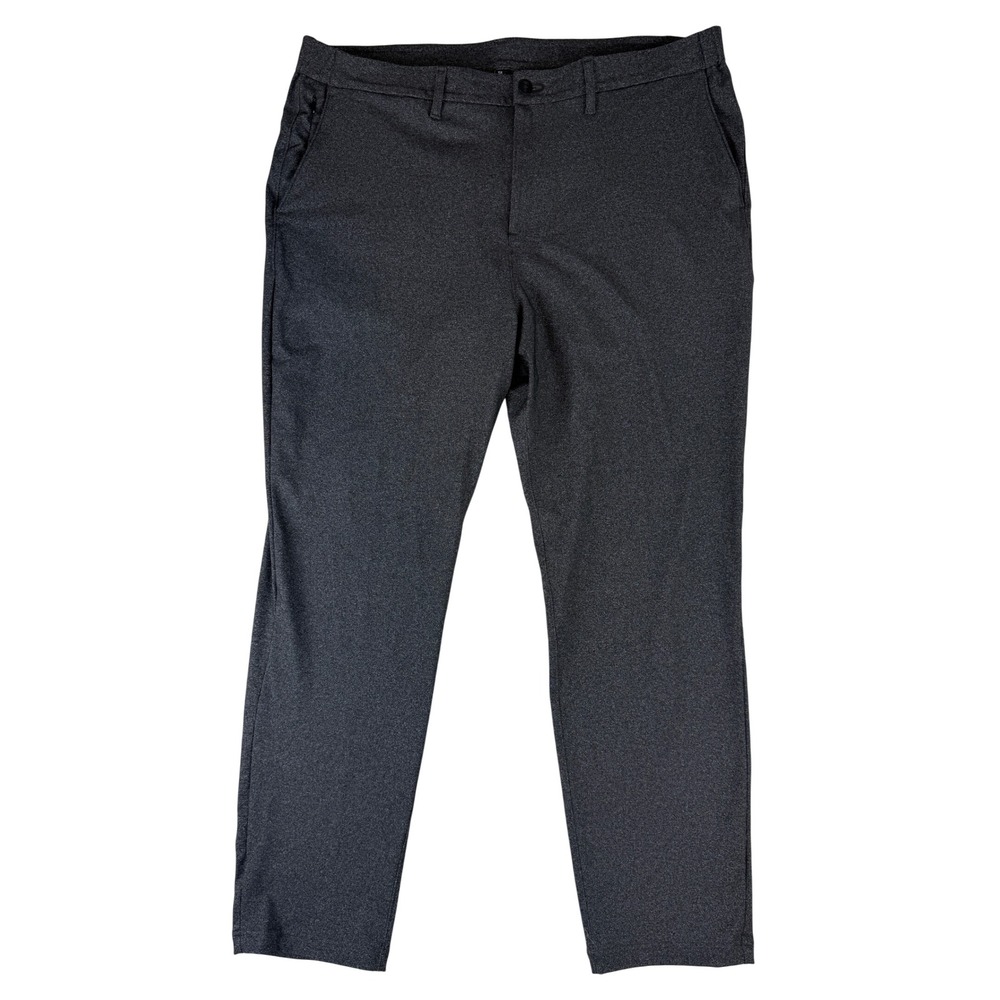 Public Rec All Day Every Day Pants Mens 38x32 Charcoal Heather Tapered Chino